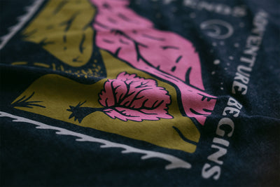 Pavement Ends Adventure Begins Premium Tee