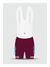 1K Flips Team Bib Shorts - Maroon