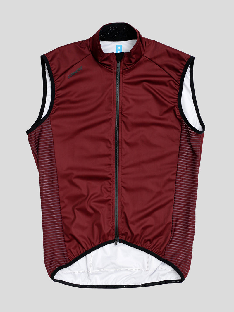 Afton Wind Vest - Merlot
