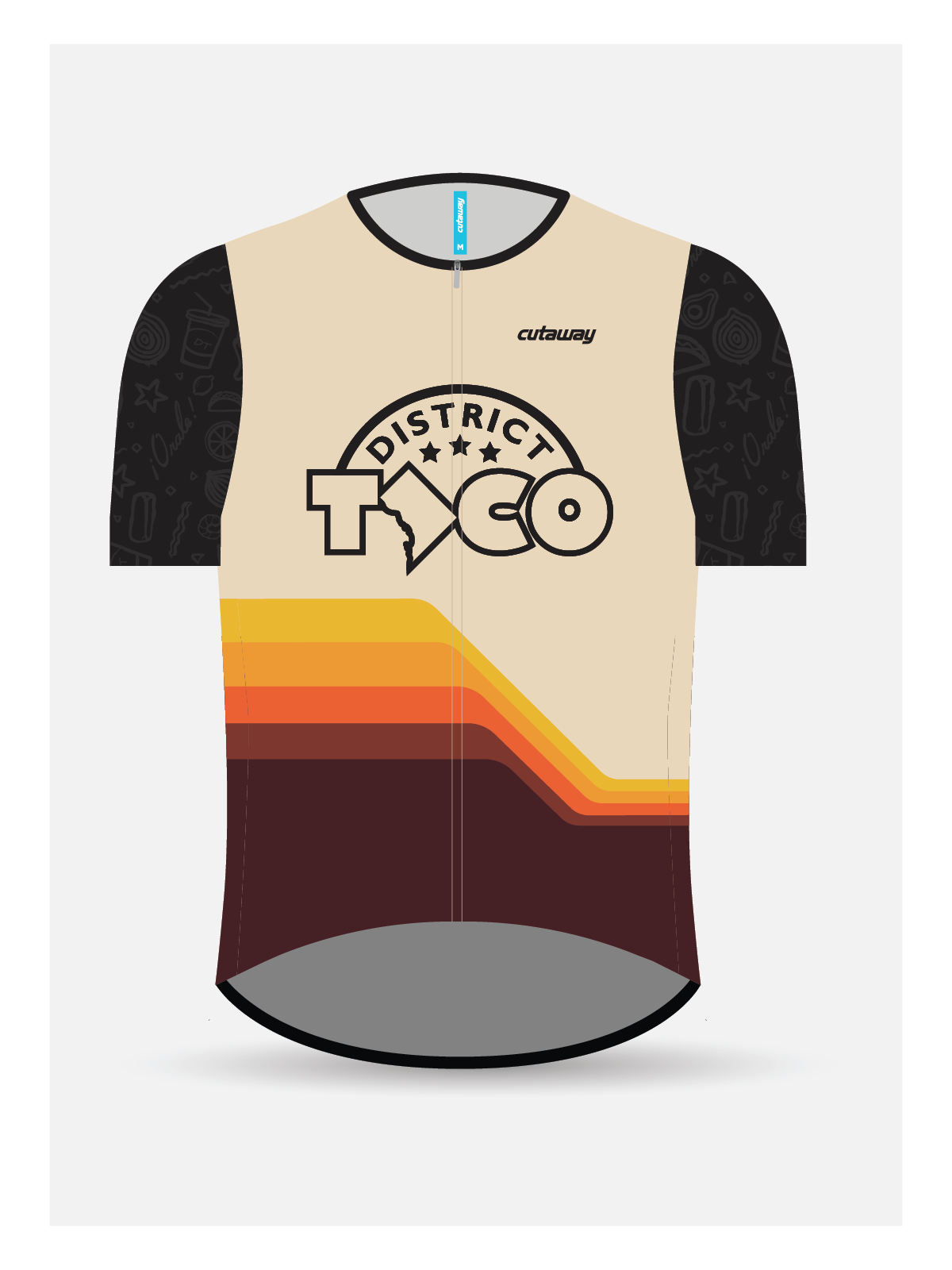 District Taco Collarless Conform Amigo Jersey - Team Edition