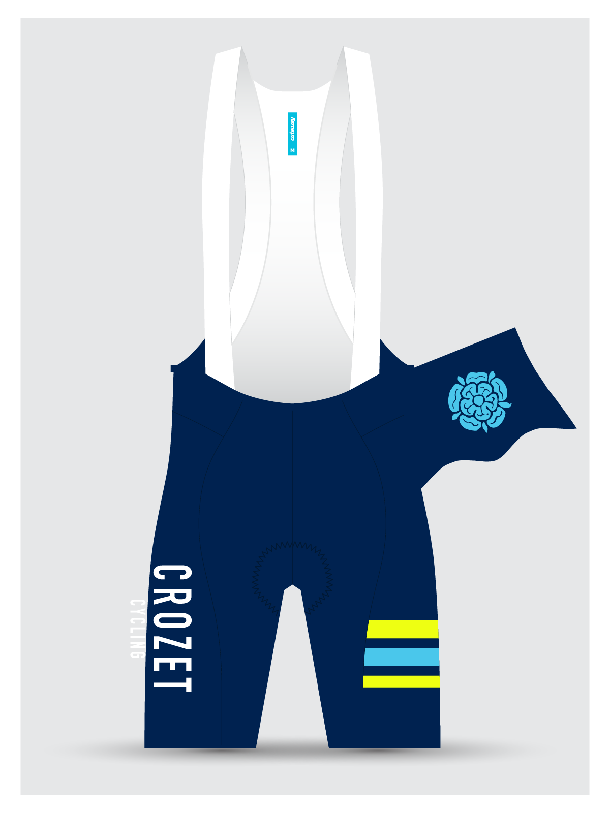 Crozet Cycling Pro3 Bib Shorts