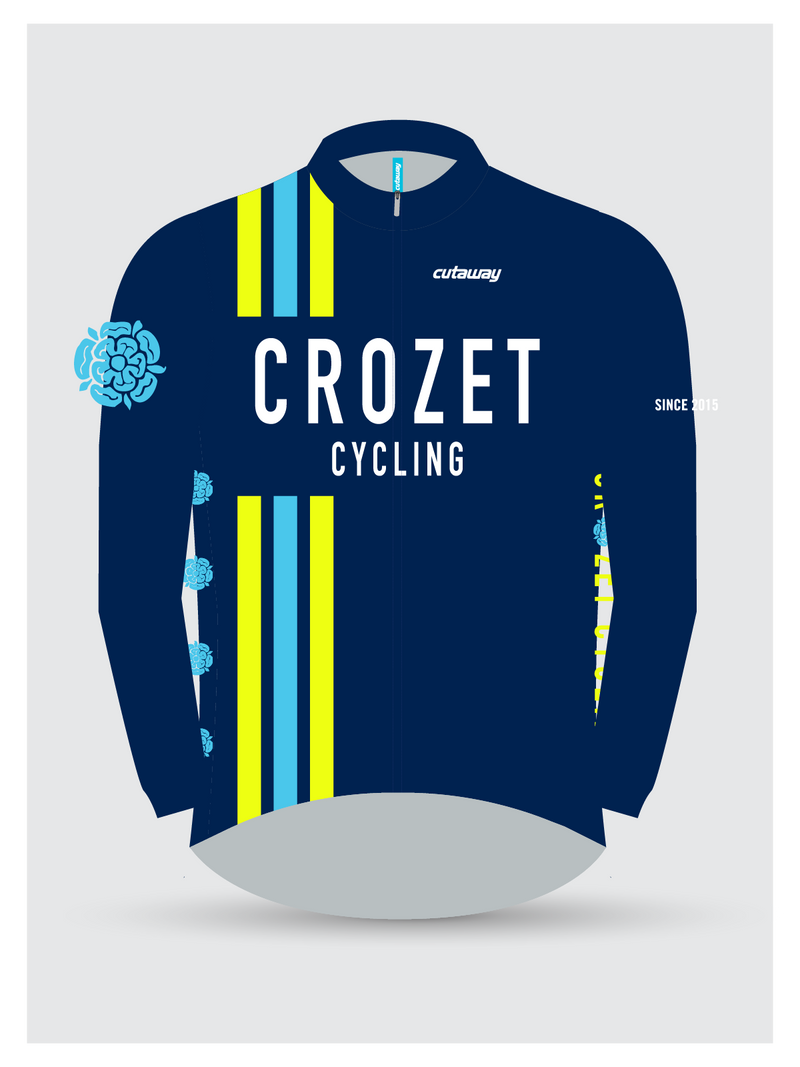 Crozet Cycling Club Mid-Weight Long Sleeve Jersey
