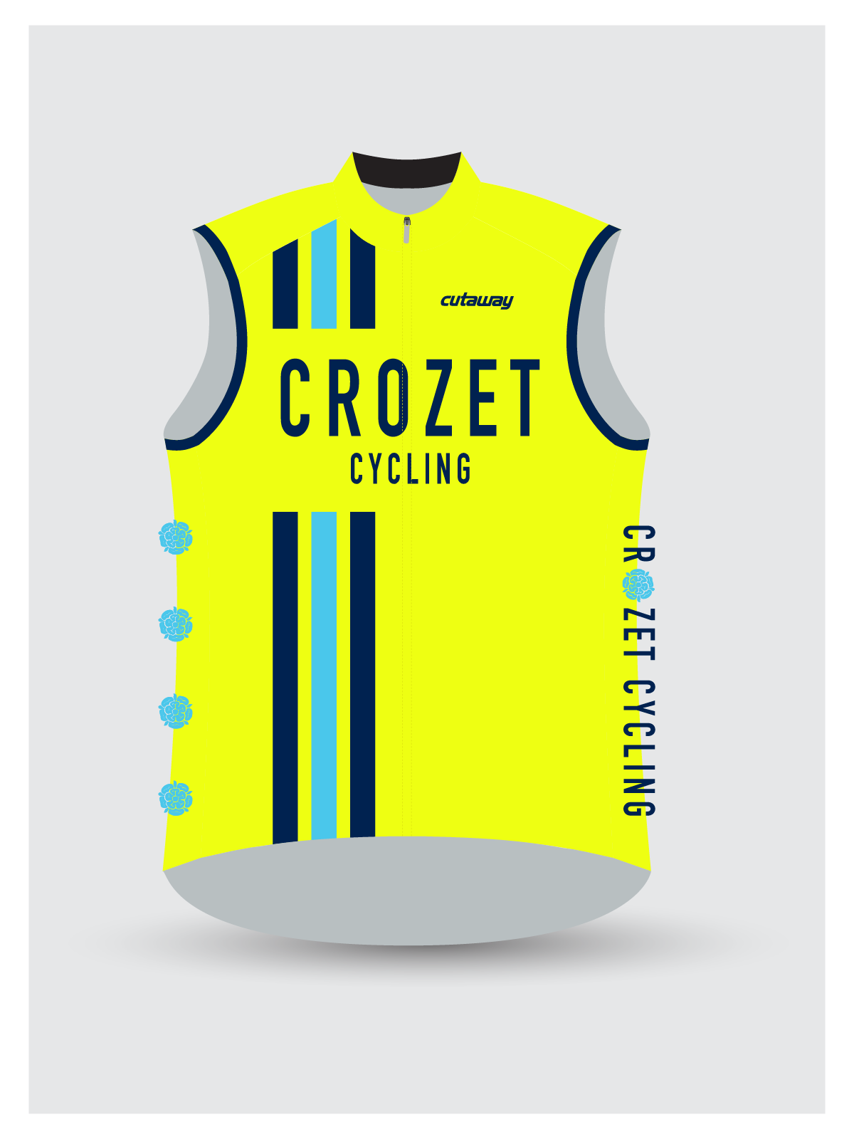 Crozet Cycling Club Afton Wind Vest
