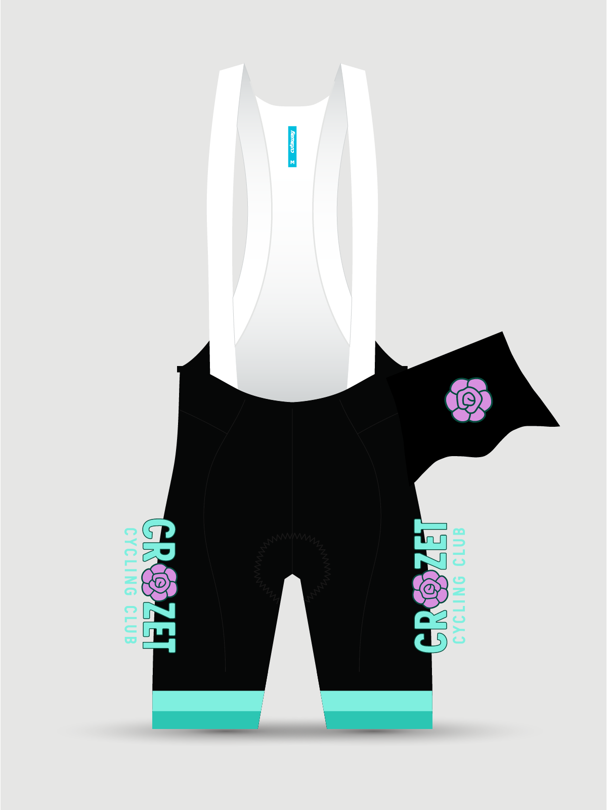 Crozet Cycling Pro3 Bib Shorts