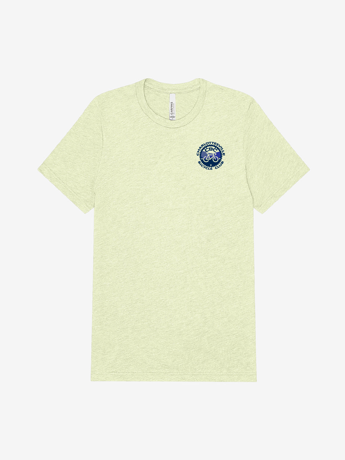 Cville Bike Club Casual T-shirt - Spring Green