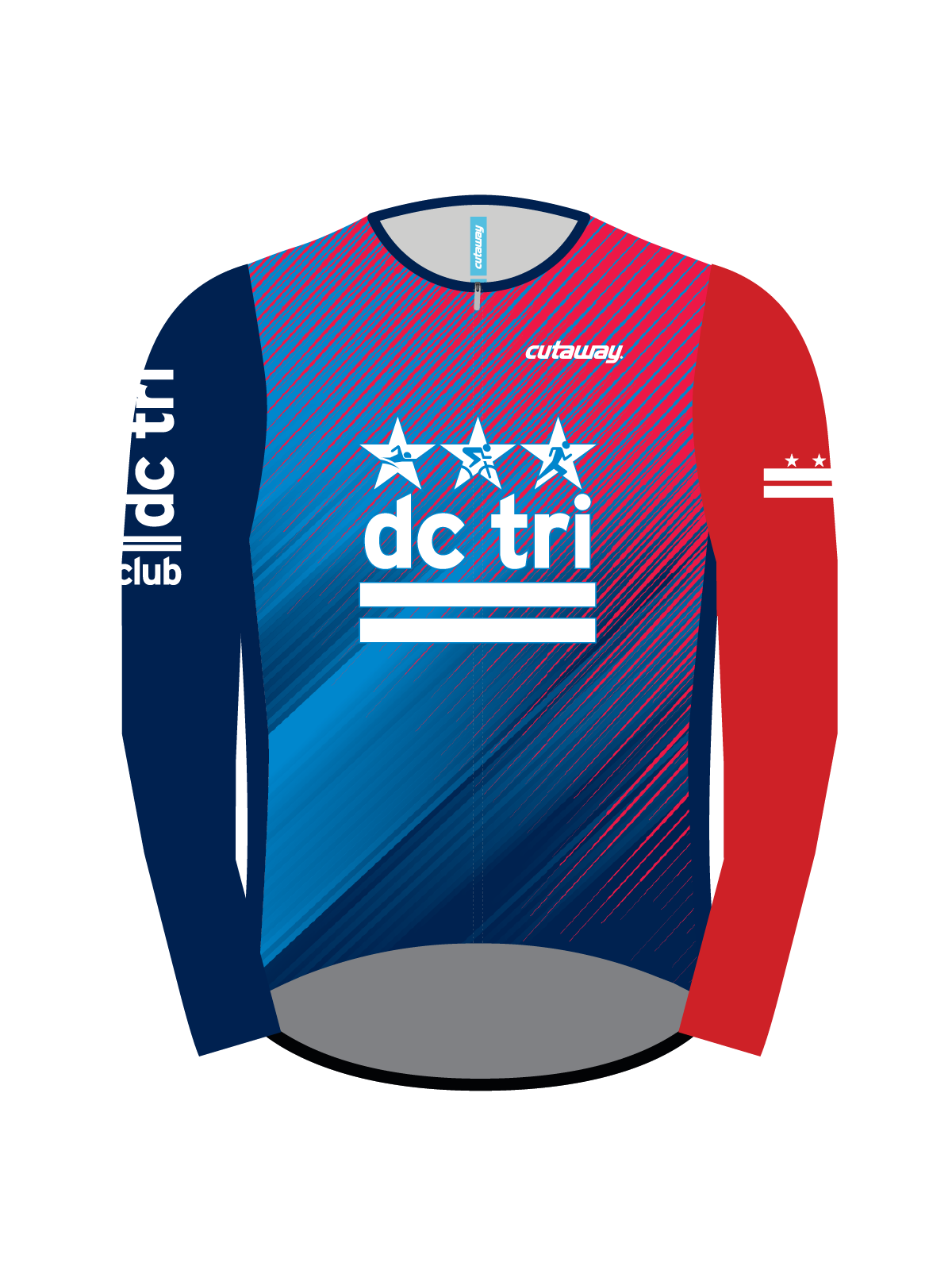 DC Triathlon Fleece Lined LS Jersey