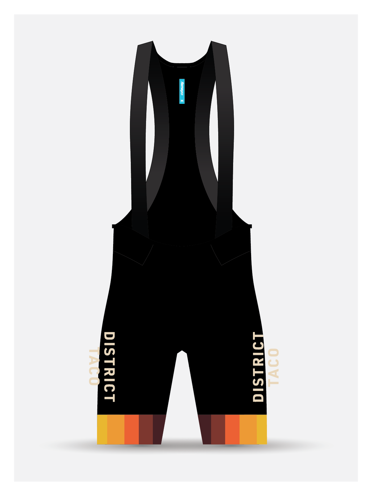District Taco ProV Amigo Bib Shorts - Team Edition