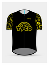 District Taco Collarless Conform Jersey - BLACK