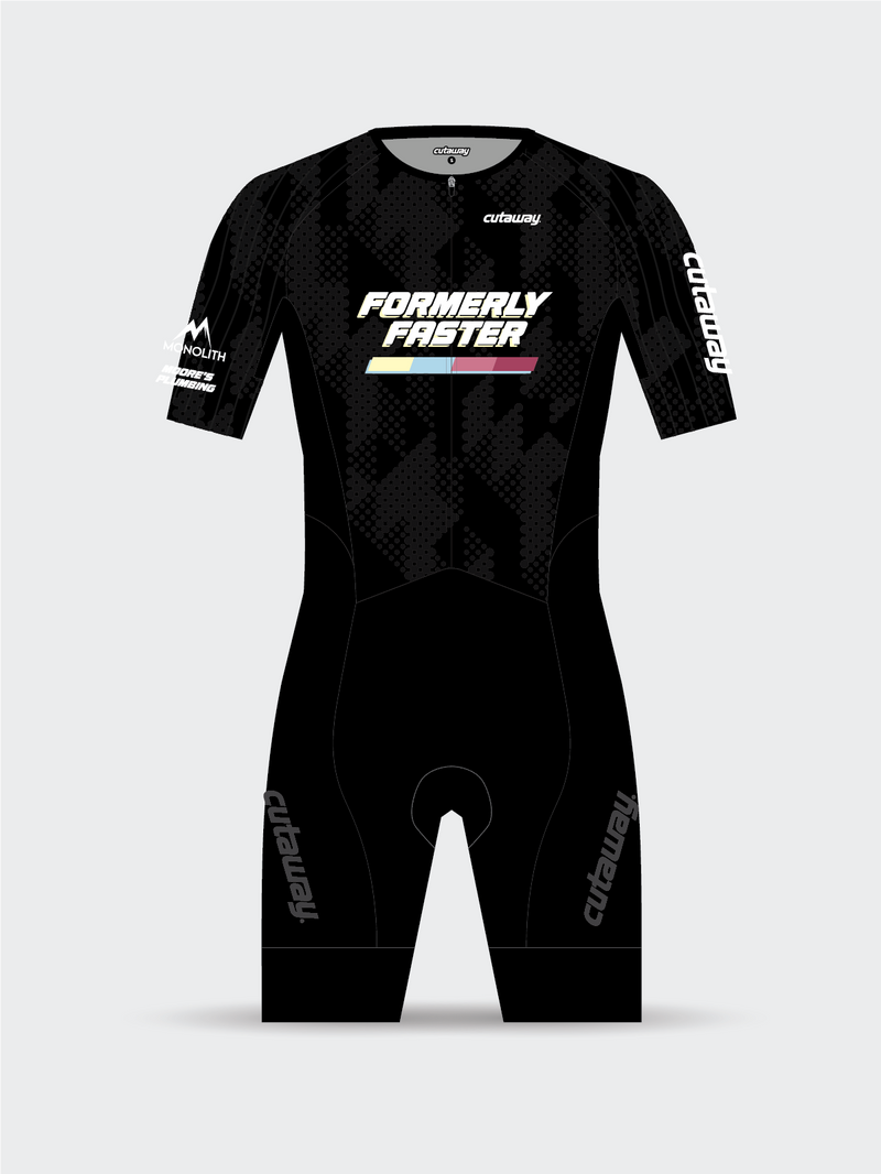 Formerly Faster SS Roadsuit - Black