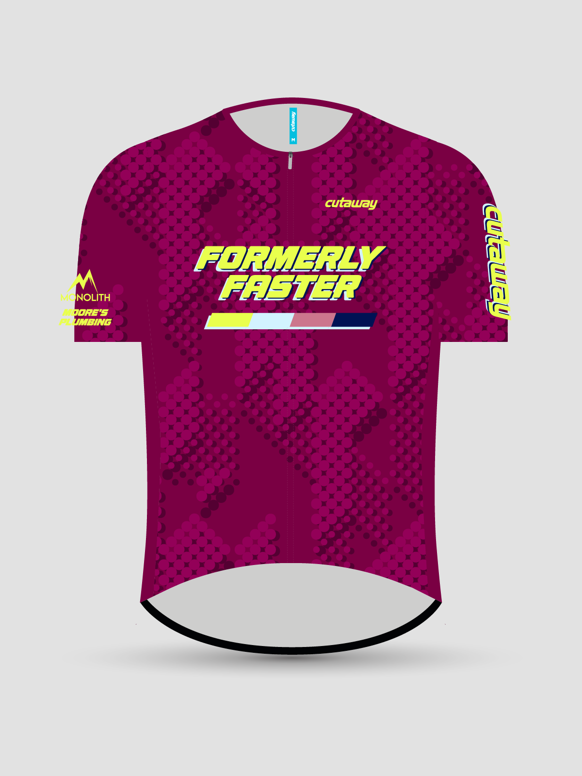 Formerly Faster Conform Jersey - Maroon