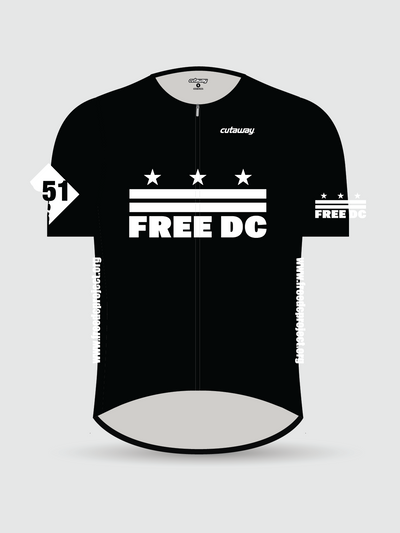 Free DC Standard CLUB CUT Jersey - Black
