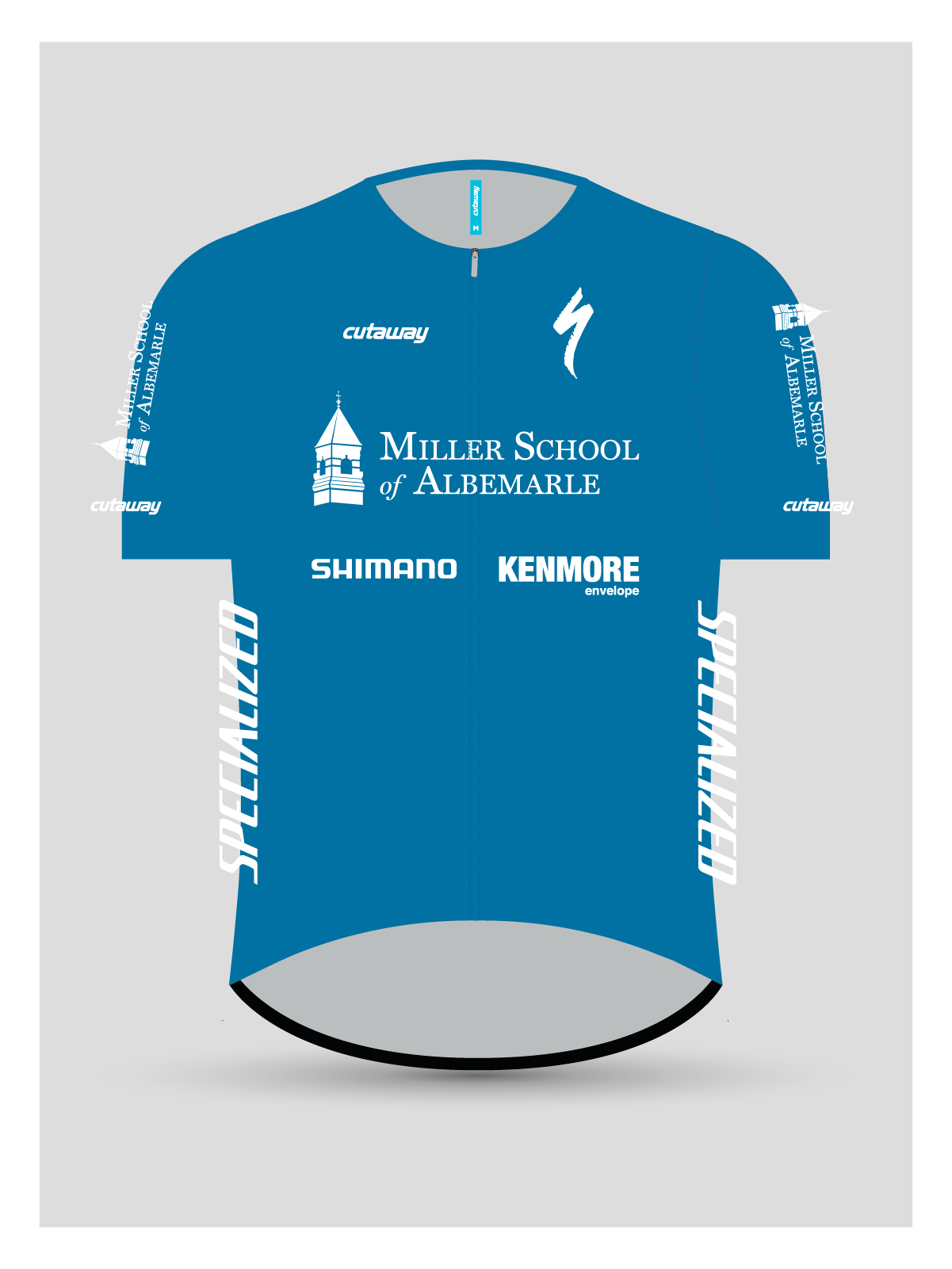 Miller School Collarless Conform Jersey