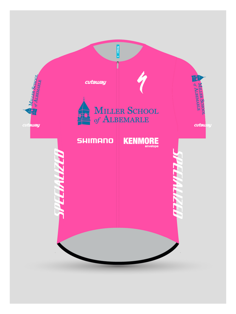 Miller School Collarless Conform Jersey - NEON PINK