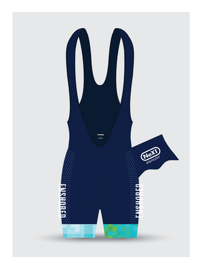 NeXT ENSHORED Aera Mesh Bib Shorts