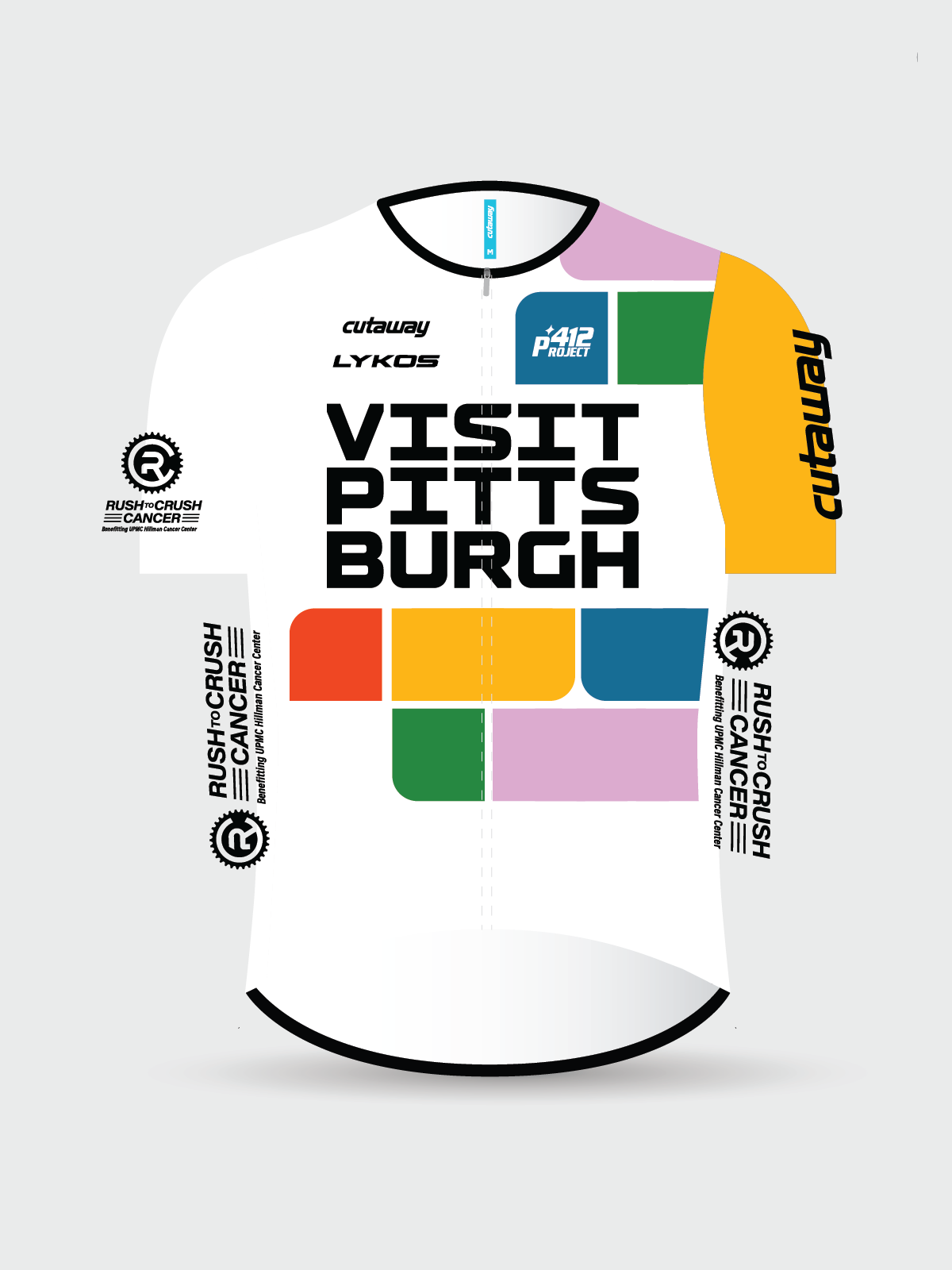 Project 412 Collarless Conform Jersey - WHITE