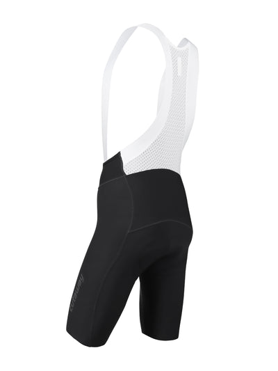 ProV 2.0 Bib Shorts - Matte Black with White Straps