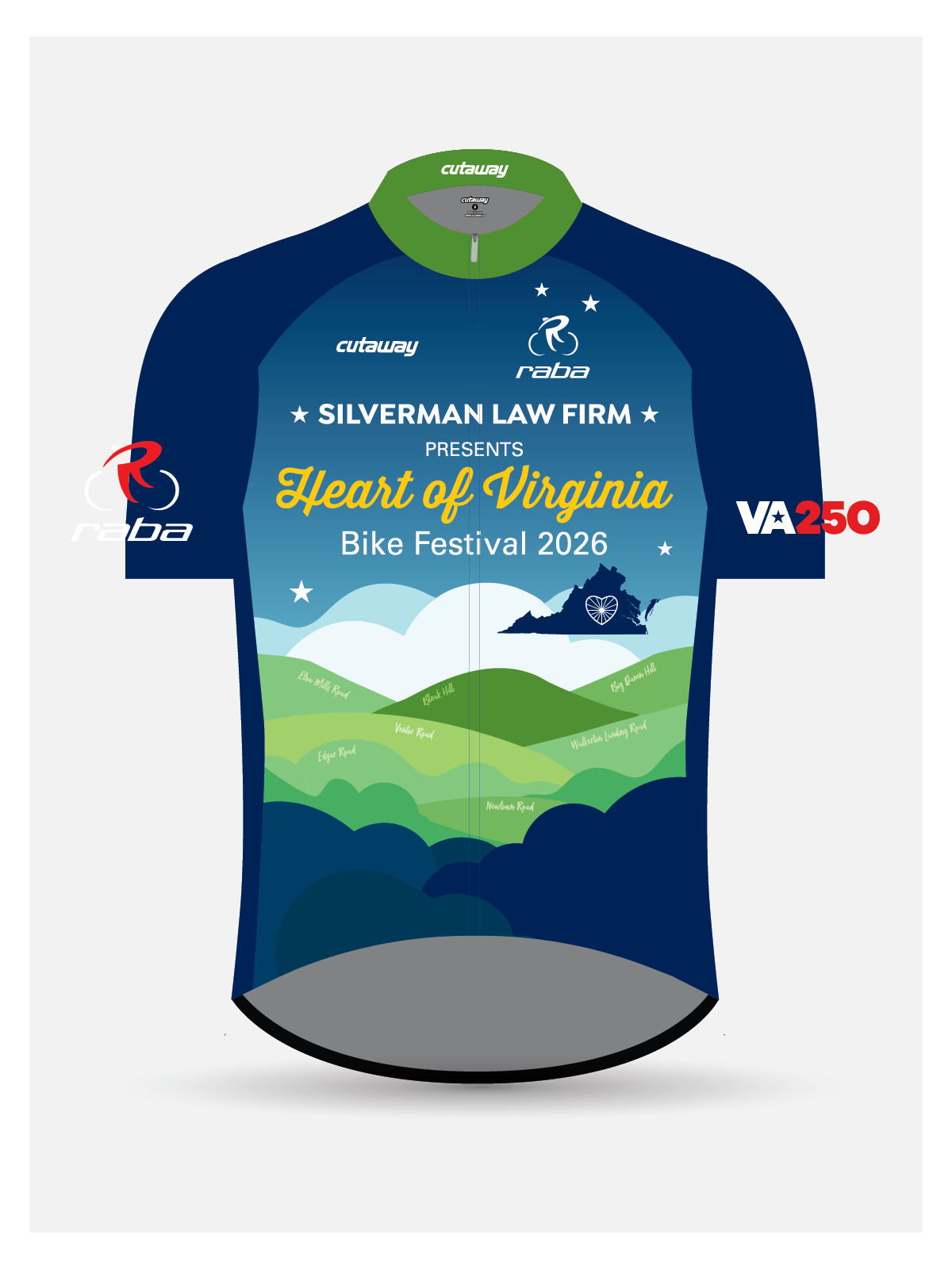 2026 RABA HEART OF VA - Standard CLUB CUT