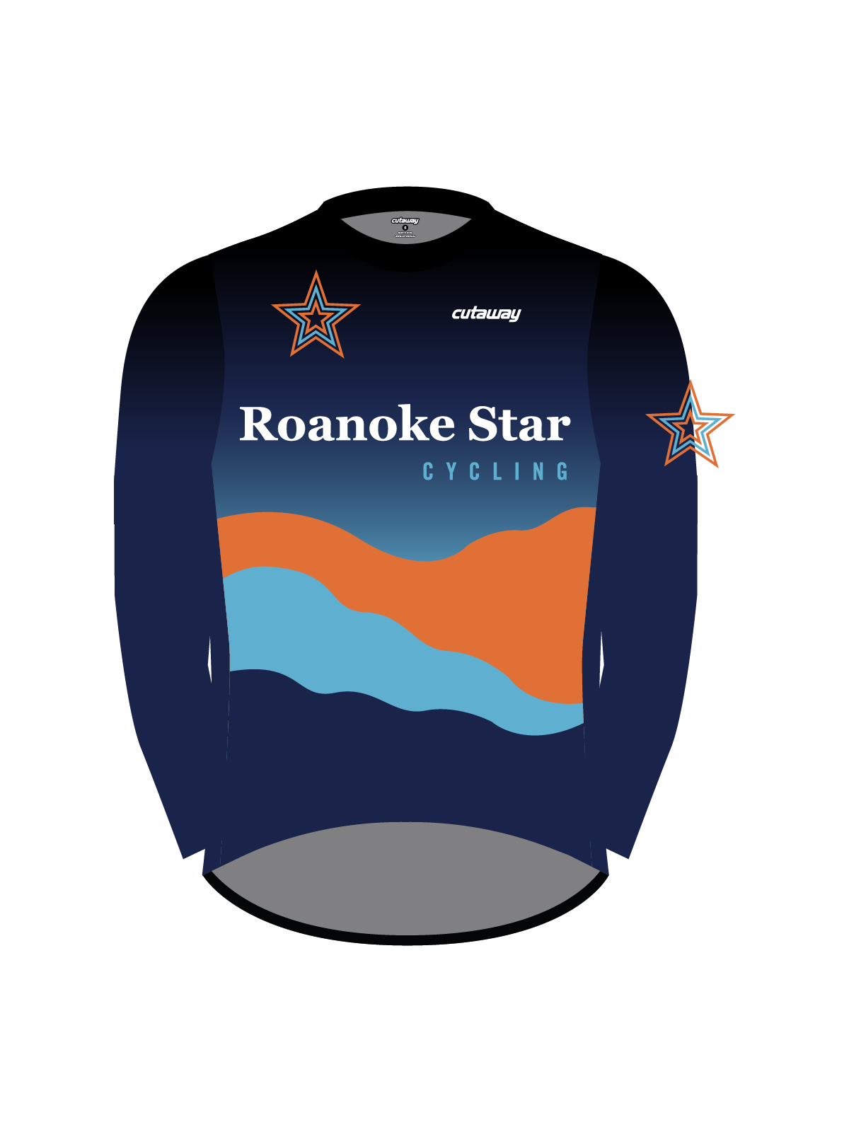Roanoke Star Cycling Long Sleeve Enduro Jersey - EXTRA STOCK