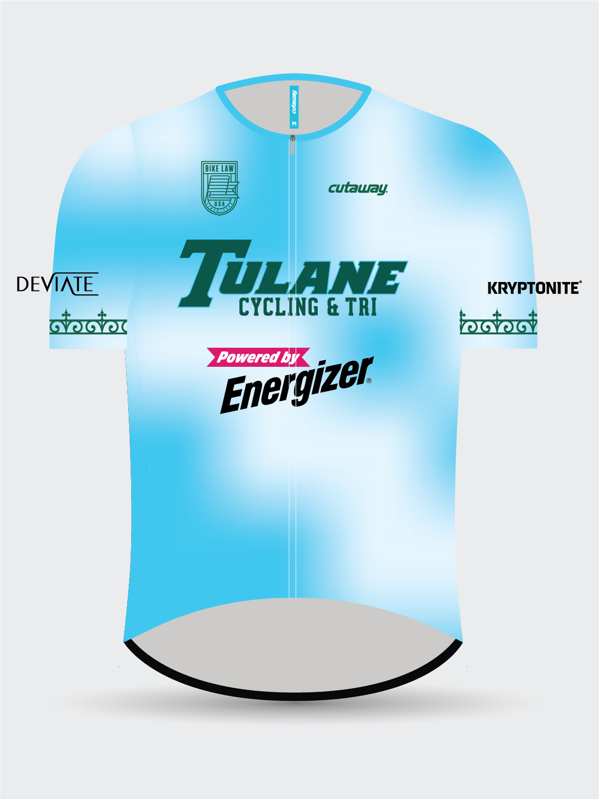 Tulane Conform Collarless Jersey