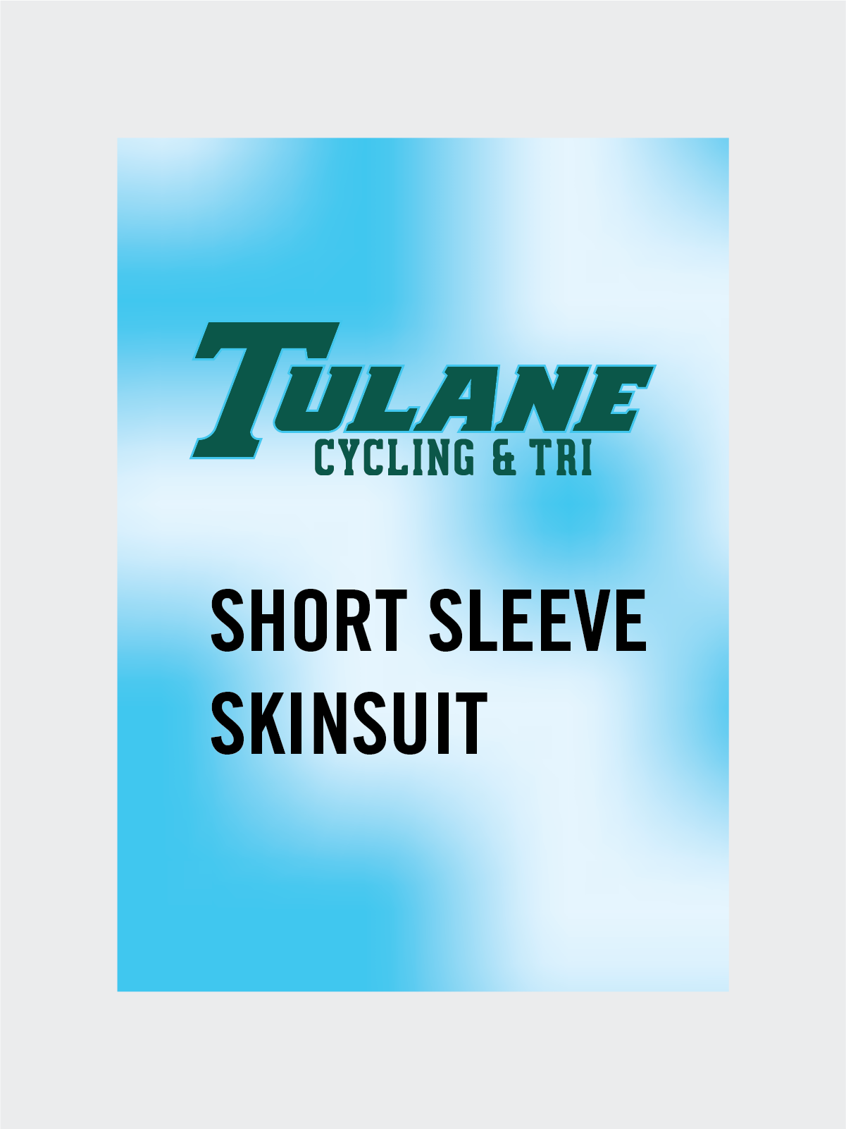 Tulane Short Sleeve Skinsuit