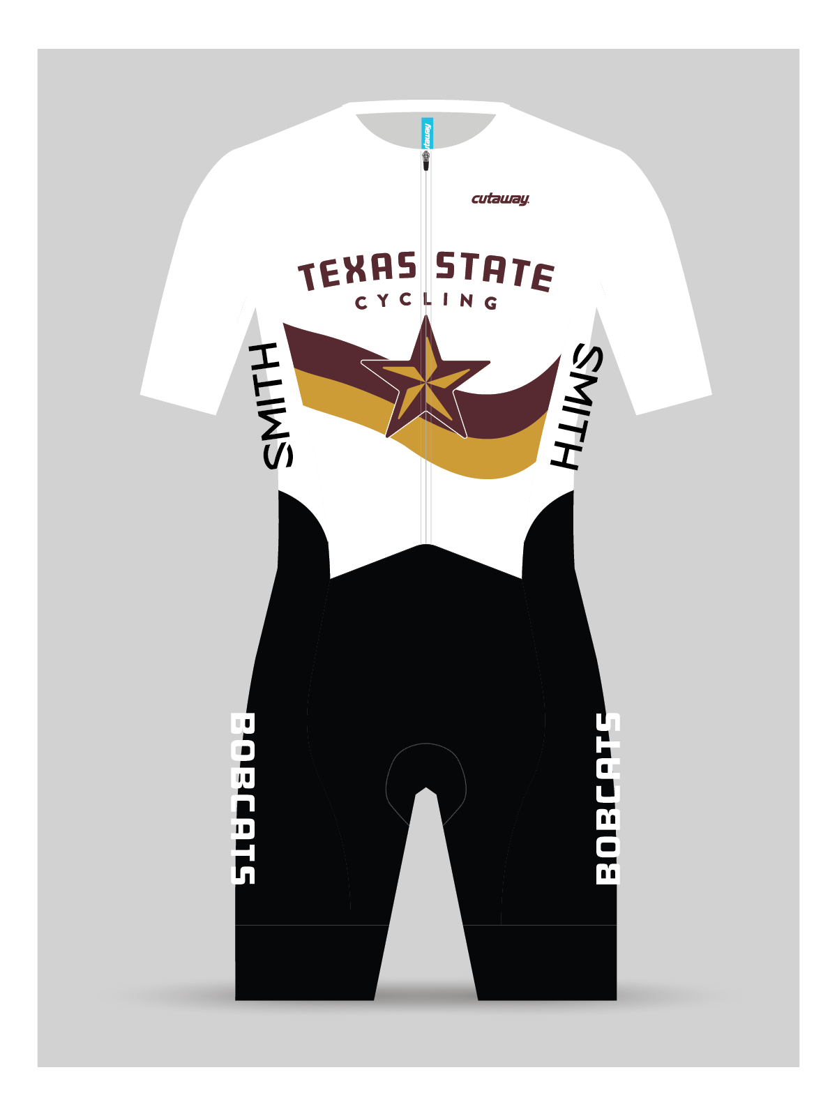 TXST SS Skinsuit - WHITE