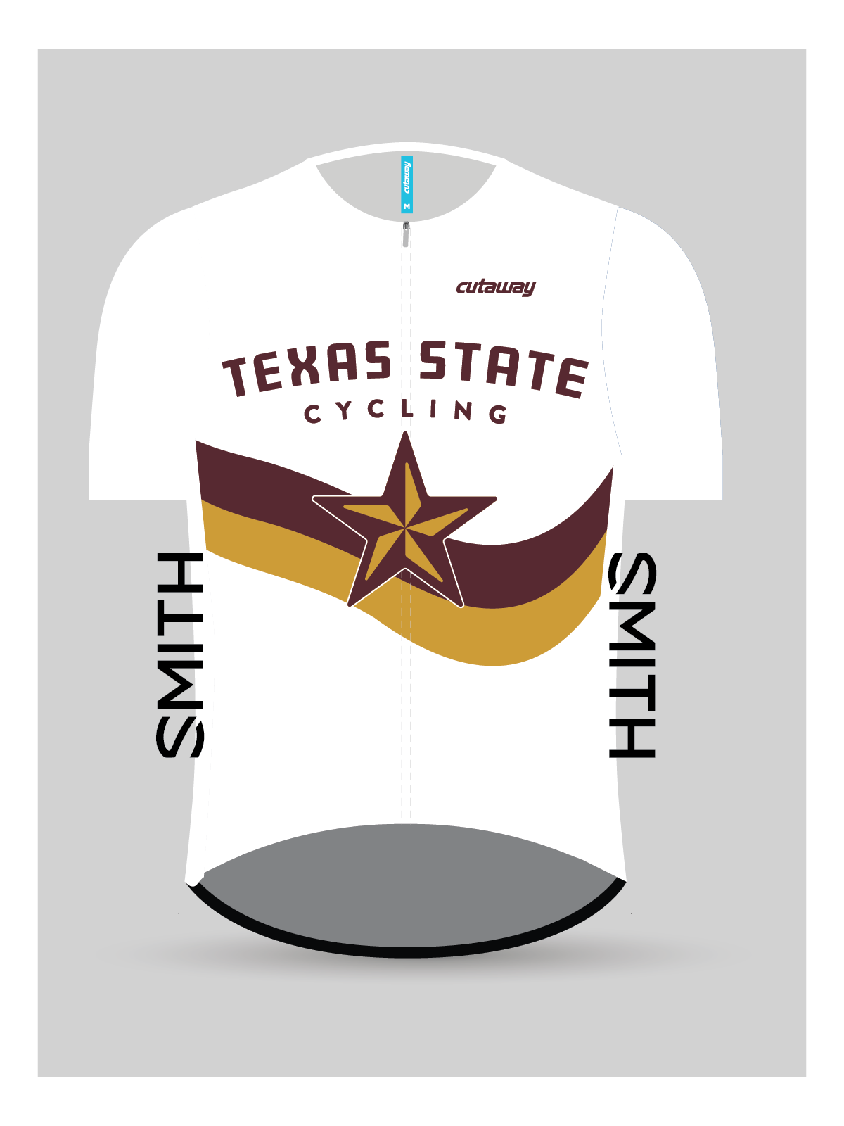 TXST Cycling Team Conform Jersey - White