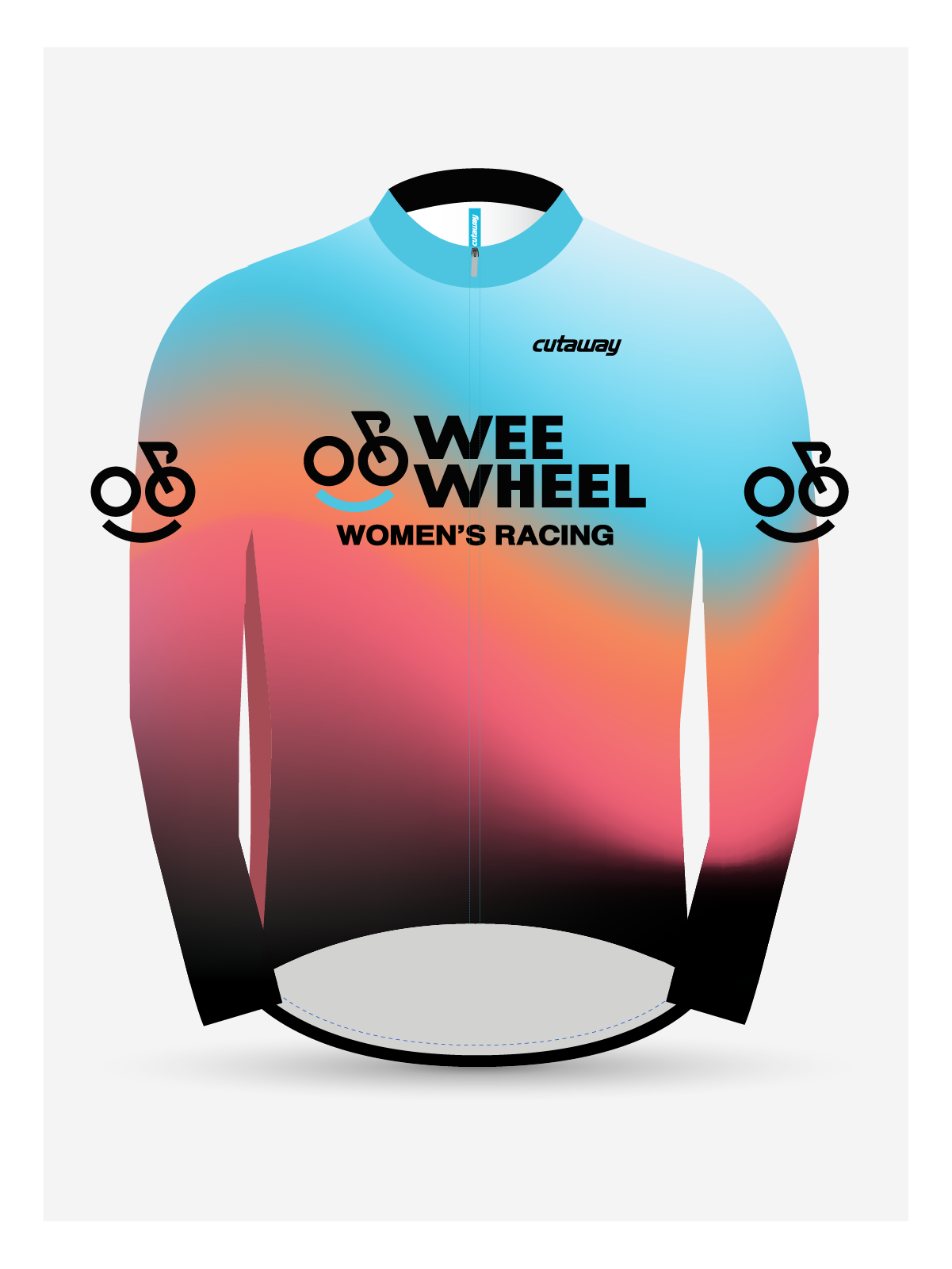 Wee Wheel Fleece Lined Long Sleeve Jersey