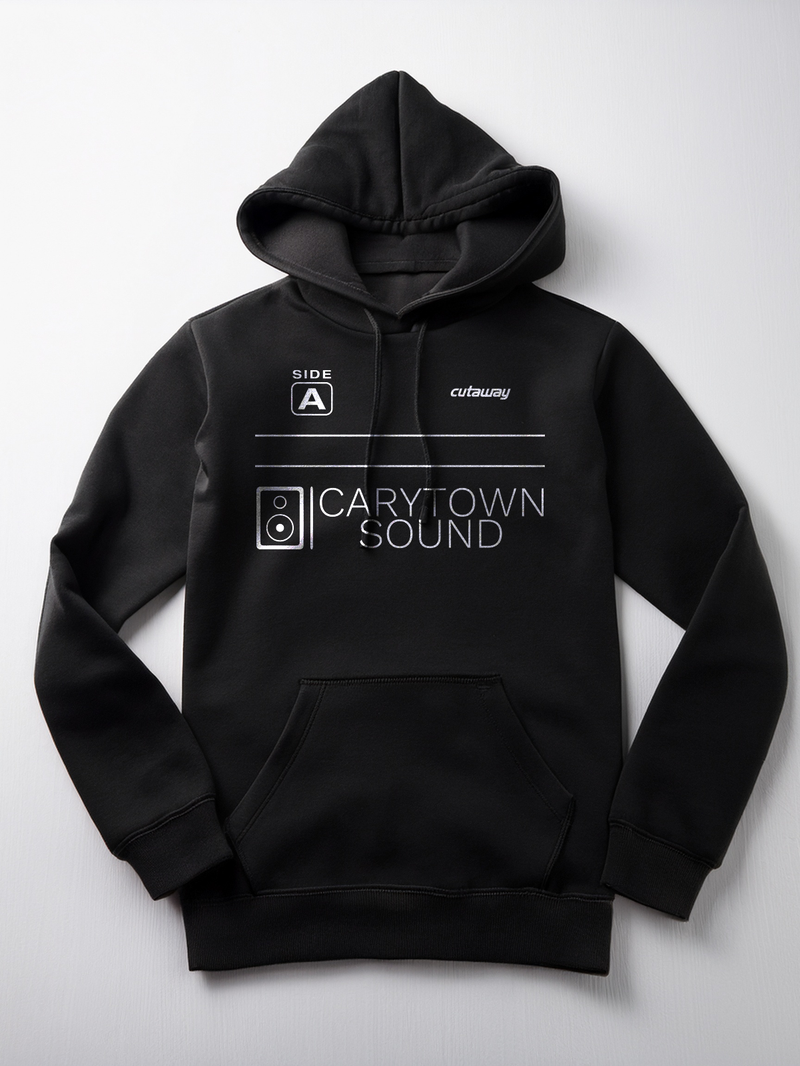 Carytown Sound Pullover Hoodie - BLACK