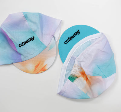 Cutaway Flora 3 Panel Cycling Cap