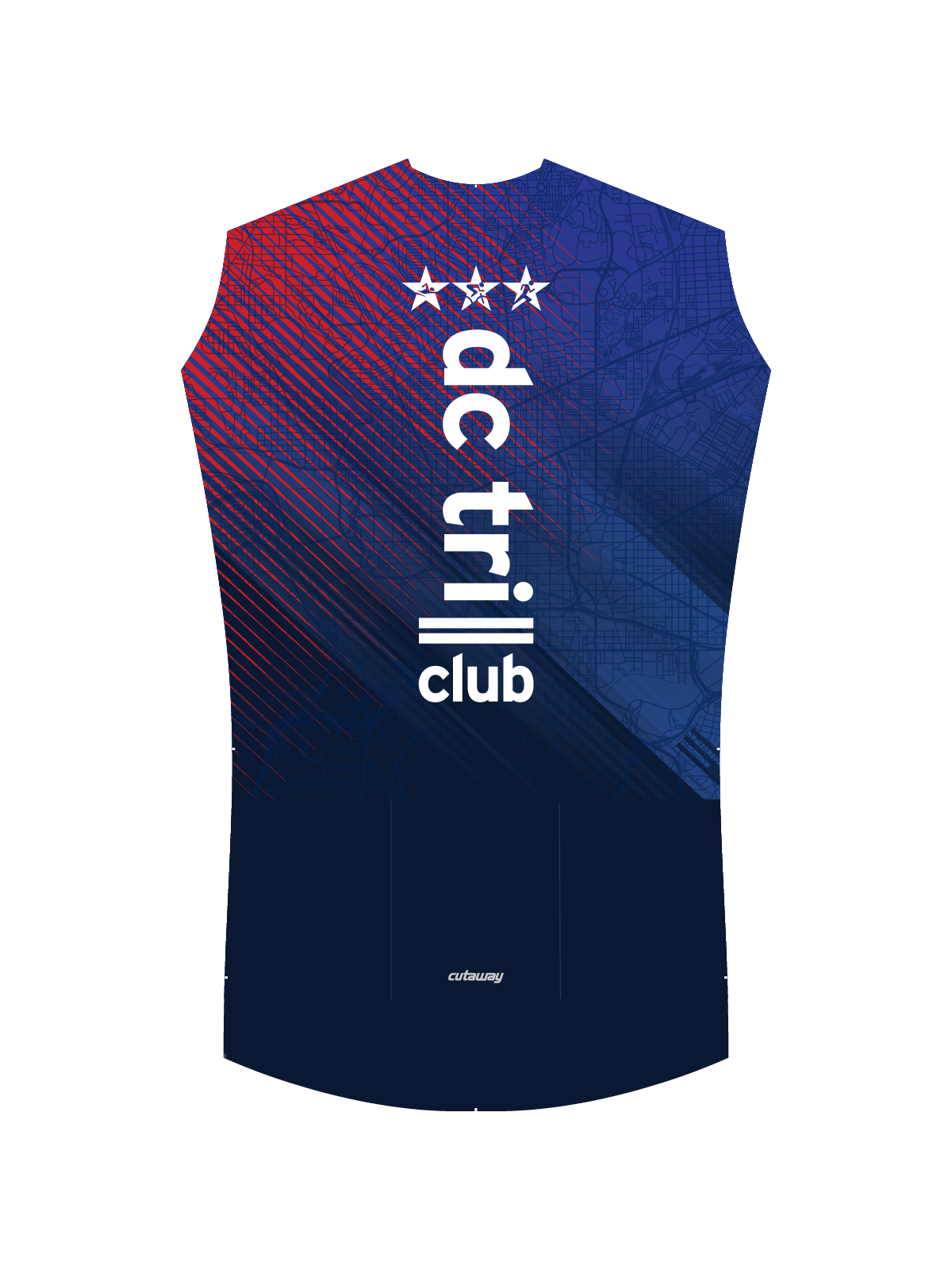 DC Triathlon Standard Club Cut Cycling Jersey