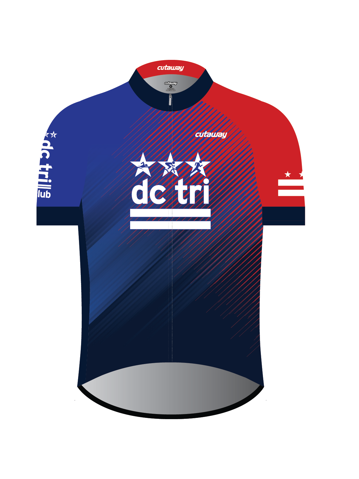 DC Triathlon Standard Club Cut Cycling Jersey