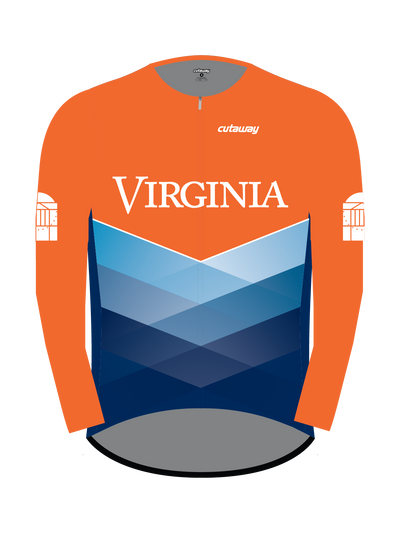 UVa Cycling Fleece Lined Long Sleeve Jersey