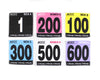 Custom Fabric Race Numbers