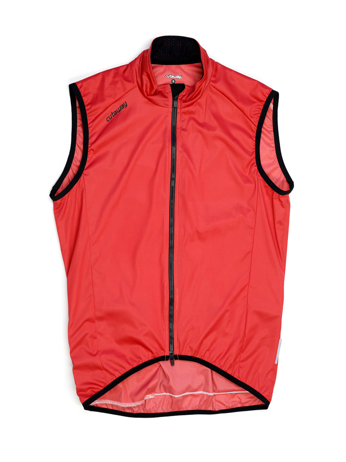 Afton Lite Packable Wind Vest - Garnet Red