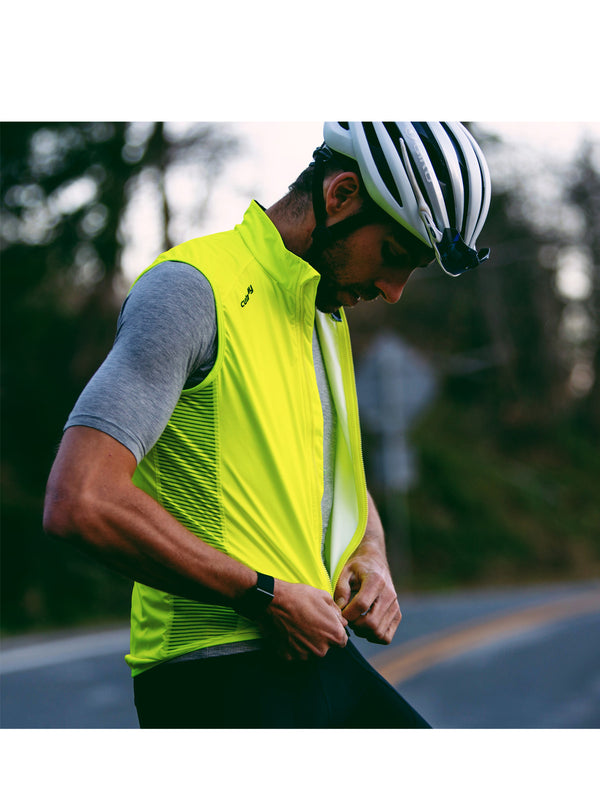 Fluorescent yellow vest hotsell