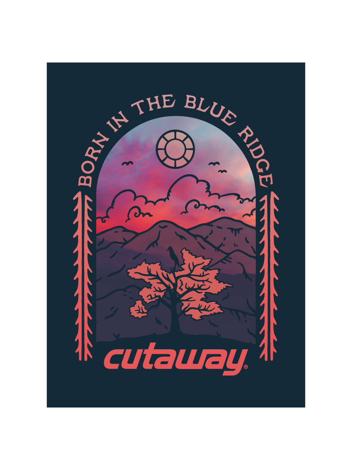 Born in the Blue Ridge Art Print