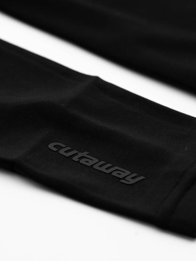 Fleece-lined Arm Warmers - Black