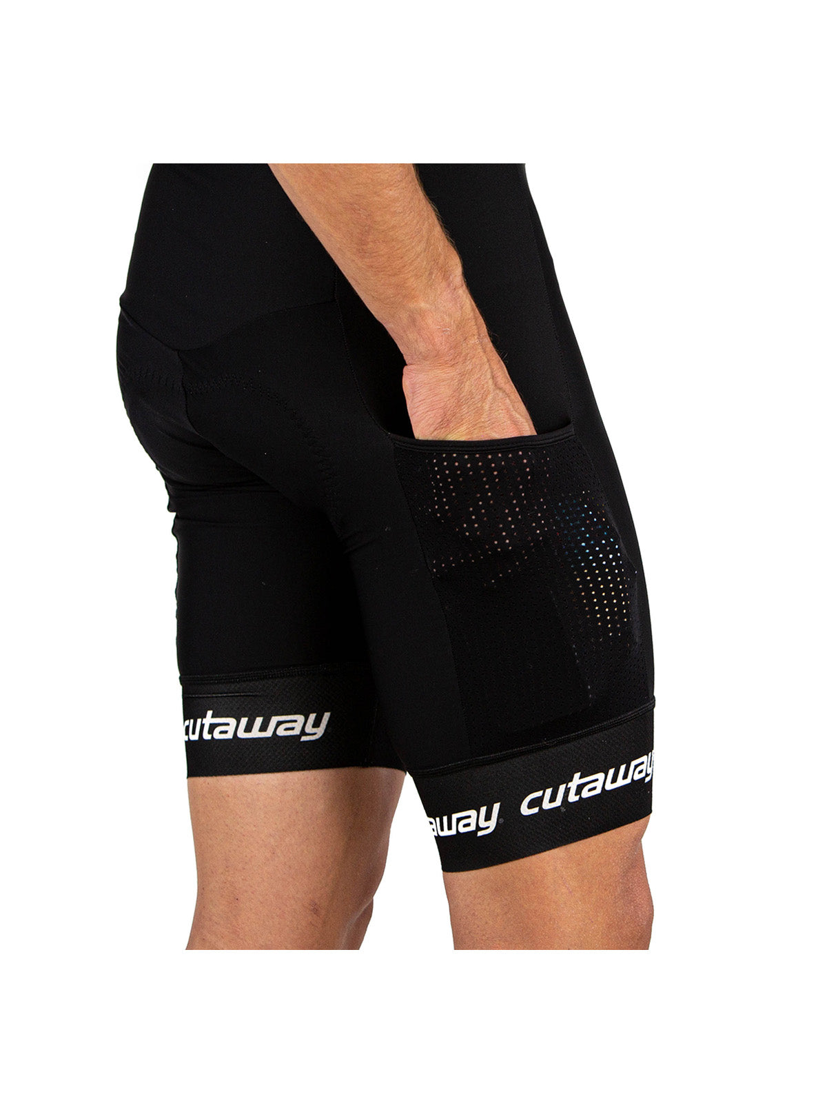 Pro3 Cargo Bib Shorts - Black